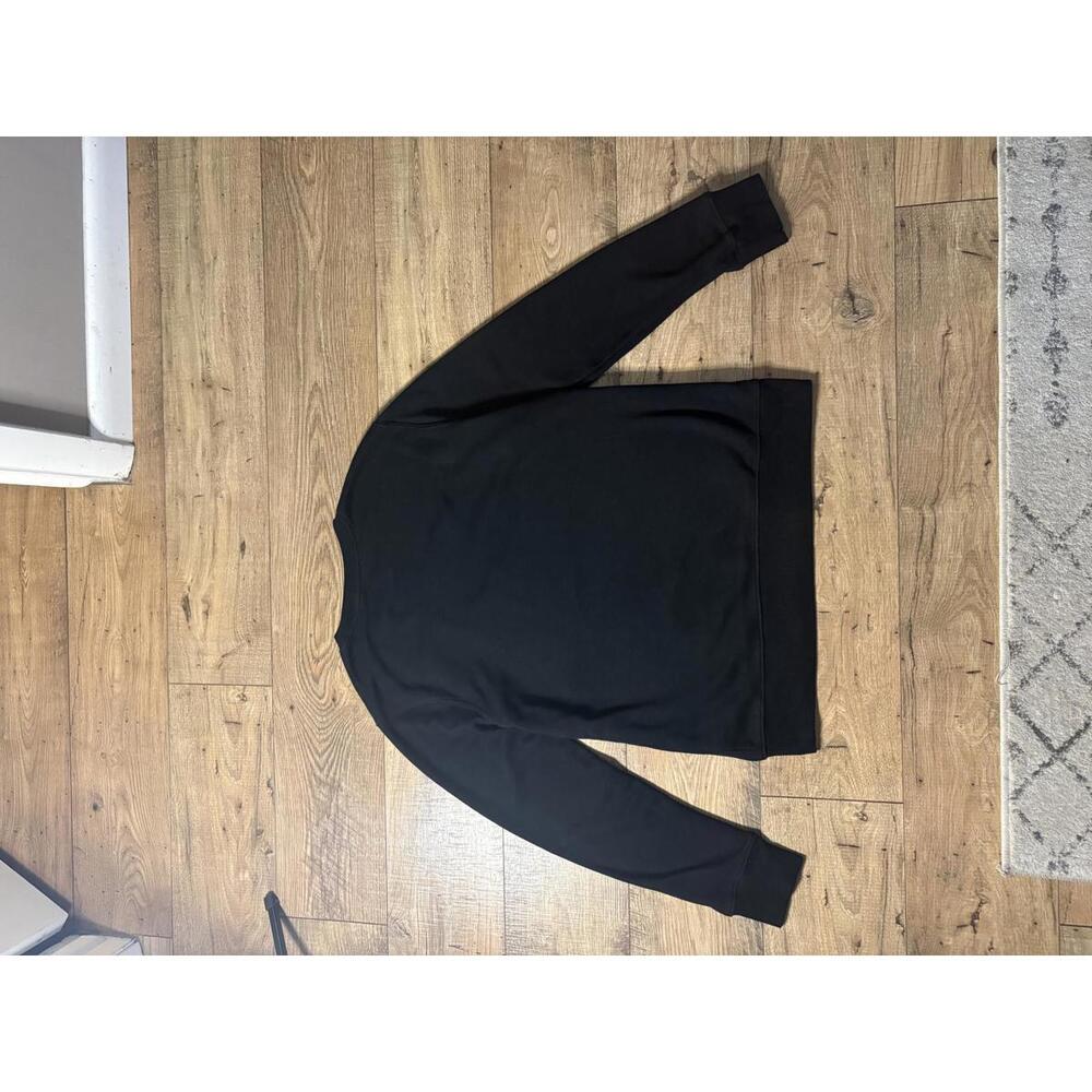 Goodfellow Classic Black Men's Crewneck Sweatshirt Large - Picture 2 of 5